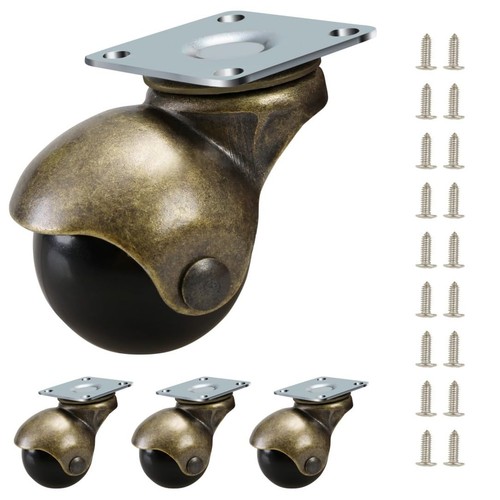 Vintage ball caster - 2",